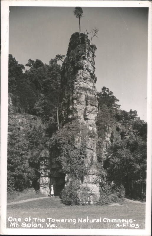 Towering Natural Chimneys, Mt. Solon, VA Mount Solon Virginia