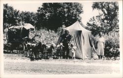 Charles McCartney “The Man Who Drives Goats” Postcard