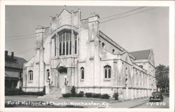 First Methodist Church Postcard