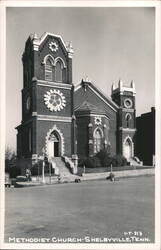 Methodist Church, Shelbyville Postcard