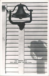 Old Dinner Bell at Sam Davis Home Postcard