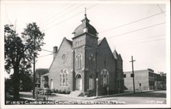 First Christian Church Postcard