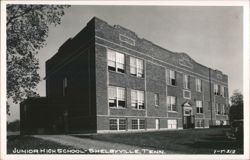 Junior High School, Shelbyville Postcard