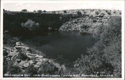 Montezuma Well near Montezuma Castle National Monument Postcard