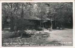Lodge at Silver Spur Guest Ranch, Chiricahua National Monument Postcard