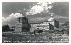 Mission Church from the N.E. - Tumacacori National Monument Postcard