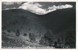 The Crater of Sunset Crater National Monument Postcard