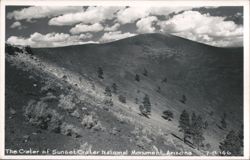The Crater of Sunset Crater National Monument Postcard