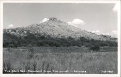 Tuzigoot National Monument from the south Postcard