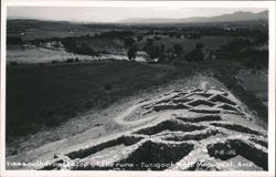 View south from the top of the ruins - Tuzigoot Natl. Monument Postcard
