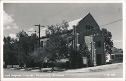 First Baptist Church Postcard
