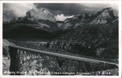 Midgely Bridge - U.S. 89 in Oak Creek Canyon Postcard