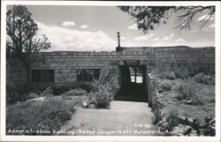 Administration Building - Walnut Canyon Natl. Monument Postcard