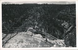 View from Administration Building - Walnut Canyon Natl Monument Postcard