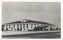 Surf Building on Way to Pensacola Beach Postcard