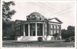 Methodist Church, Brundidge, Alabama Postcard