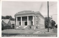 First Christian Church Postcard