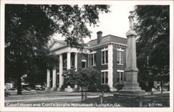 Stewart County Courthouse Postcard