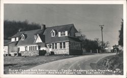 Bucks Cabins and Restaurant on Massanutten Mountain 