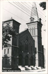 First Presbyterian Church, Staunton Postcard