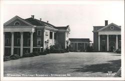 Staunton Military Academy Campus View Postcard