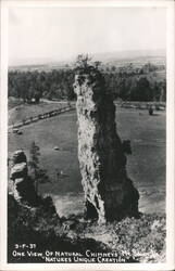 Natural Chimneys, Mt. Solon, VA Postcard