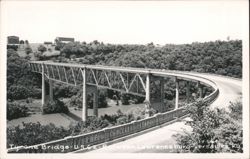 Tyrone Bridge - U.S. 62 - Between Lawrenceburg - Versailles Postcard