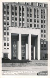 Entrance, New State Office Building Postcard