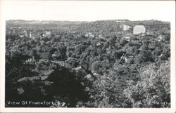Panoramic View of Frankfort, Kentucky Postcard
