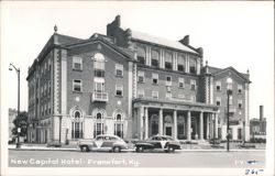New Capitol Hotel, Frankfort, KY - Street View Postcard