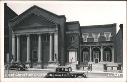 First Christian Church Postcard