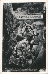Castle of the Gnomes in Fairyland Caverns, Rock City Gardens Postcard