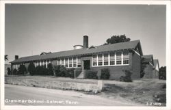 Grammar School - Selmer, Tenn. Postcard