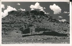 The Citadel Ruin, Wupatki National Monument Postcard
