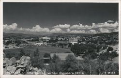 Prescott, Arizona seen from the Pioneers Home Postcard