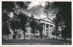 Yavapai County Court House, Prescott, Arizona Postcard