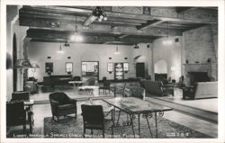 Lobby, Wakulla Springs Lodge Postcard