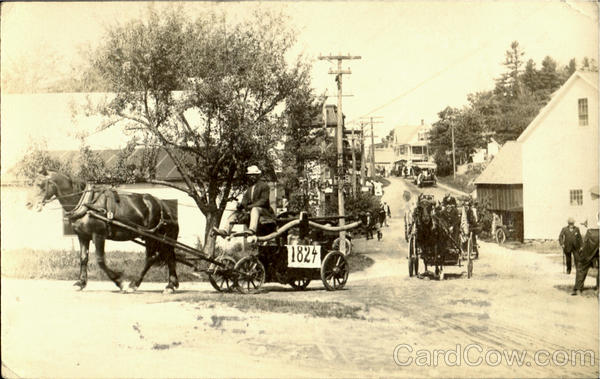 Fire Wagons Parade Concord New Hampshire