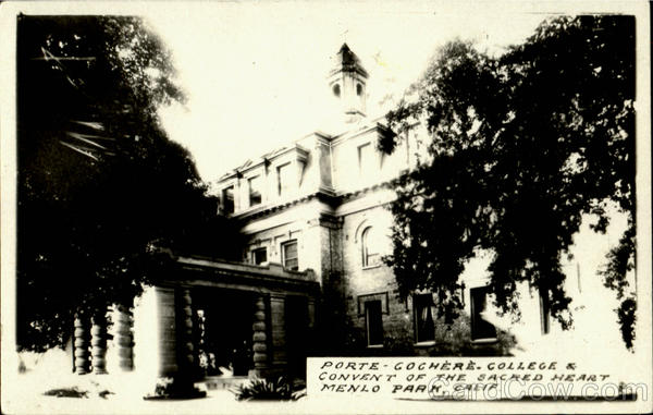 Porte Cochere College & Convent, Sacred Heart Menlo Park California