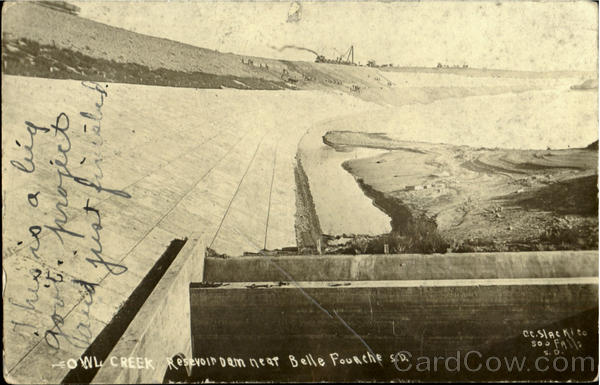 Owl Creek Reservoir Dam Belle Fourche South Dakota