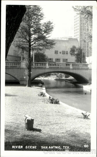 River Scene San Antonio Texas