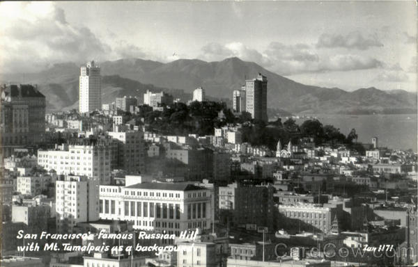 San Francisco's Famous Russian Hill California