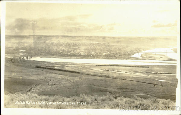 Birds Eye View Lewiston Idaho