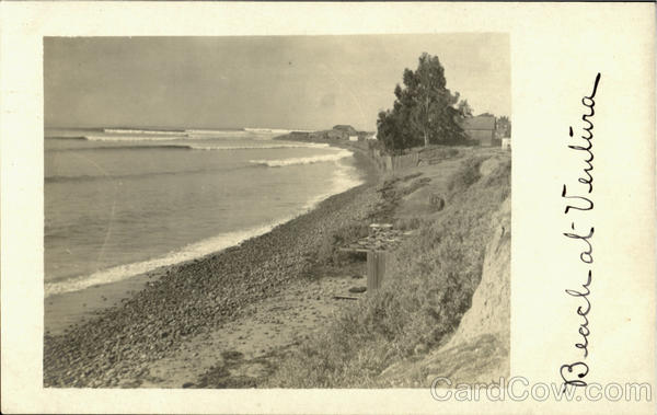 Beach At Ventura California