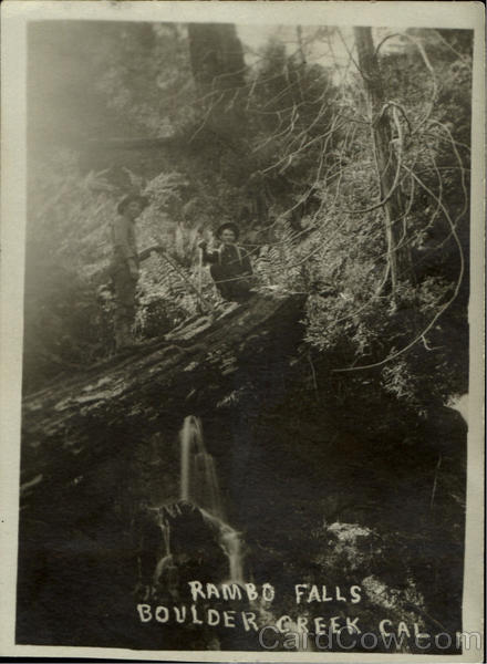 Rambo Falls Boulder Creek California