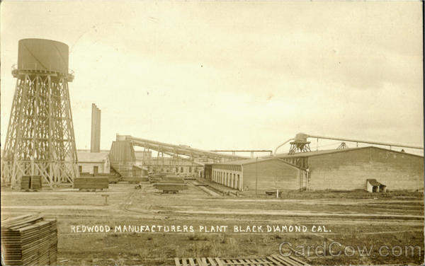 Redwood Manufacturers Plant Block Diamond Antioch California