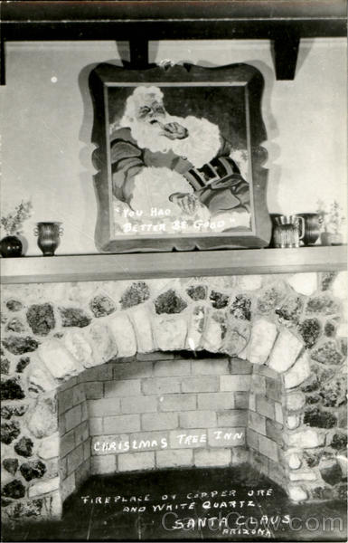 Christmas Tree Inn Santa Claus Arizona
