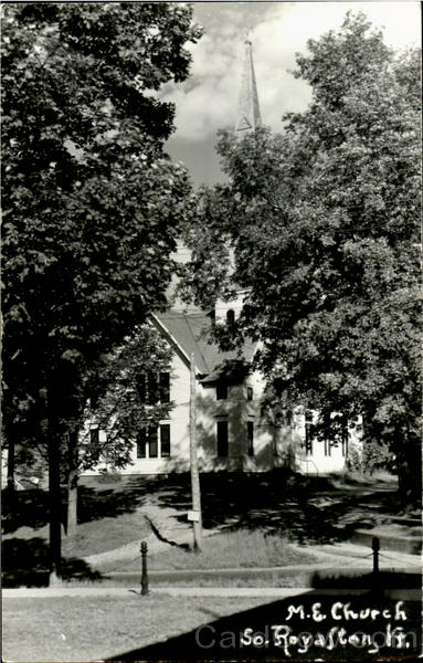 M. E. Church South Royalton Vermont