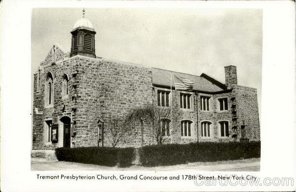 Tremont Presbyterian Church, Grand Concourse And 178th Street New York City