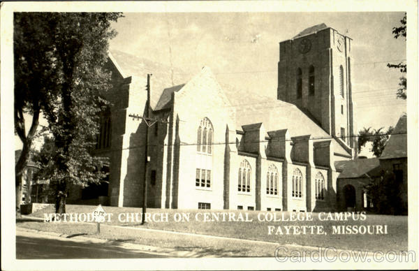Methodist Church, Central College Campus Fayette Missouri
